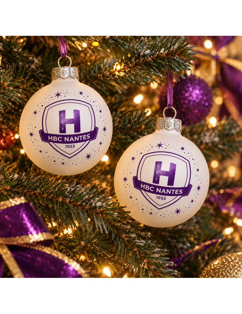 Boules de Noël HBC Nantes