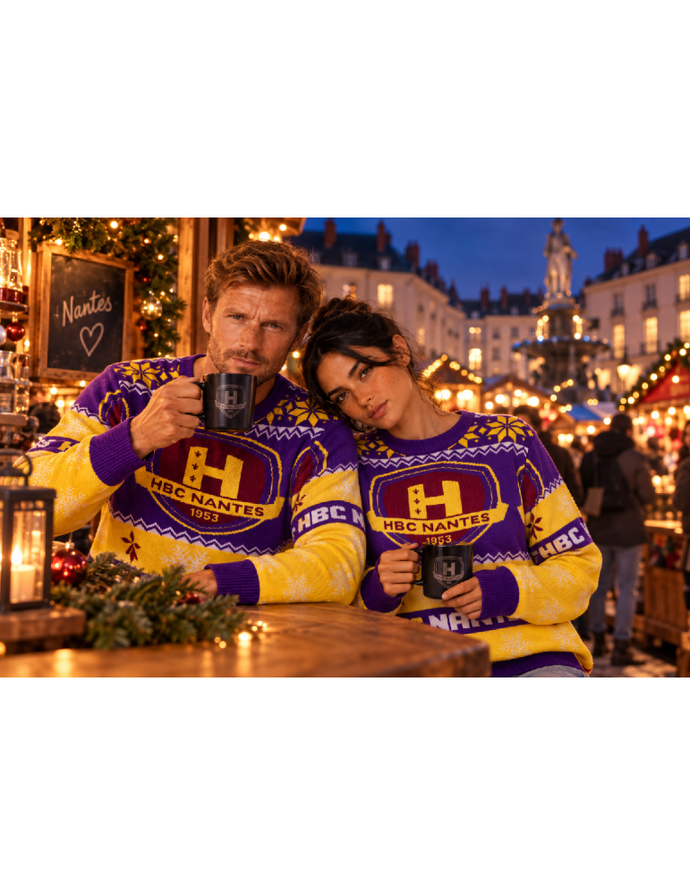Pull de Noël HBC Nantes – Édition 2026