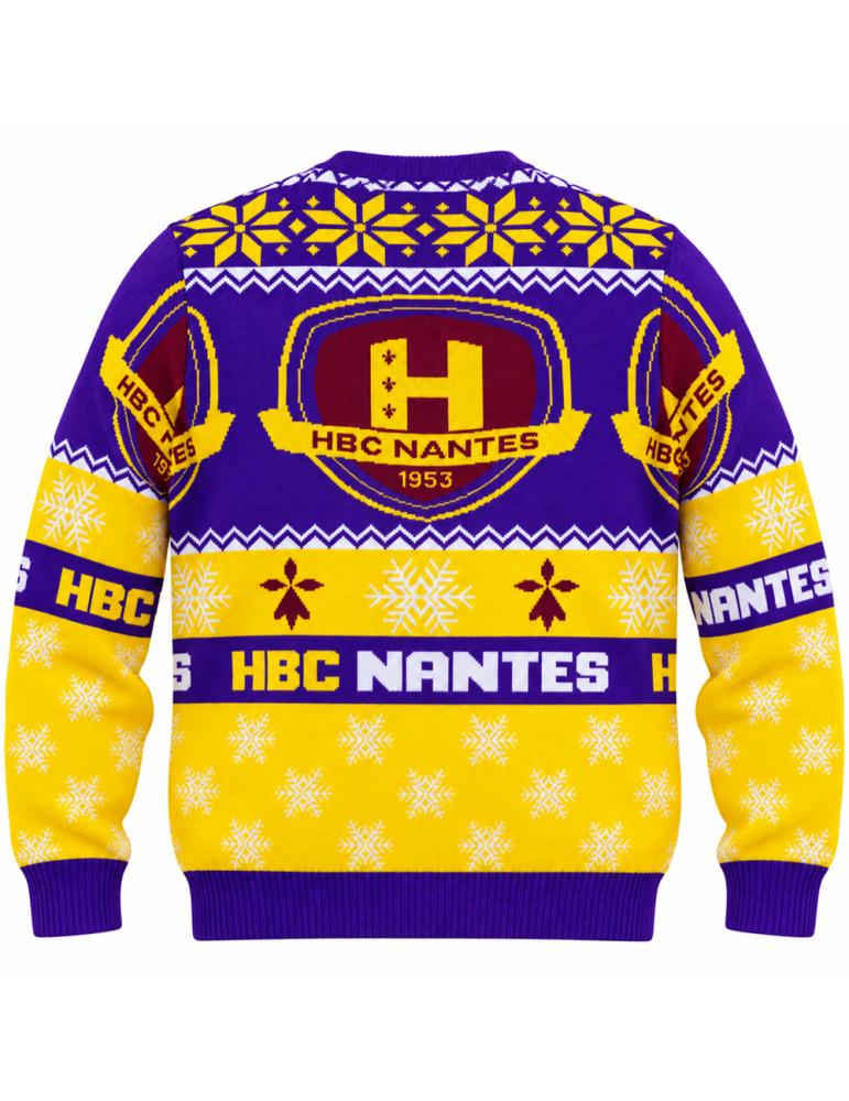 Pull de Noël HBC Nantes – Édition 2026