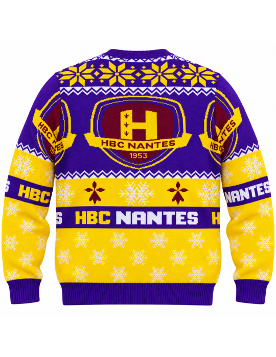 Pull de Noël HBC Nantes – Édition 2026