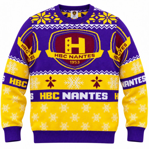 Pull de Noël HBC Nantes – Édition 2026