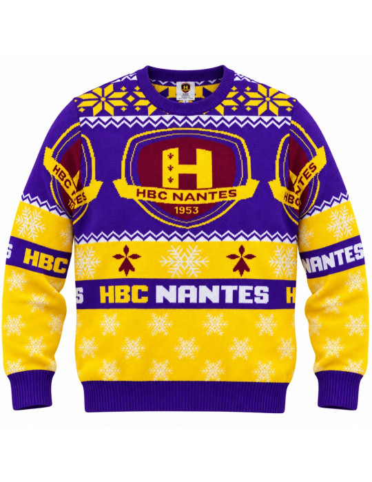 Pull de Noël HBC Nantes – Édition 2026