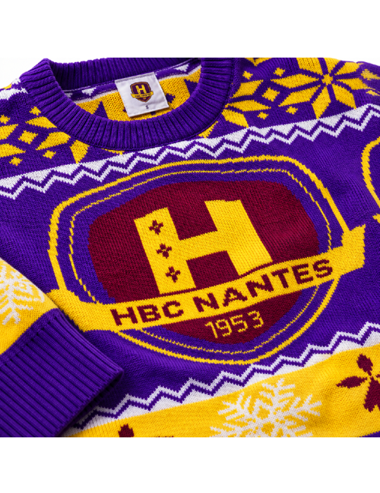 Pull de Noël HBC Nantes – Édition 2026