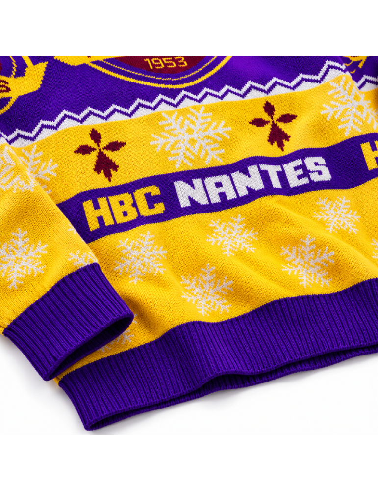 Pull de Noël HBC Nantes – Édition 2026
