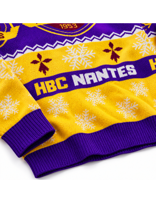 Pull de Noël HBC Nantes – Édition 2026