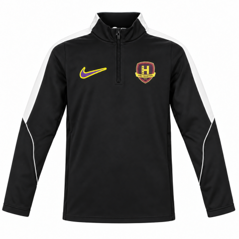Kids’ Black Nike Quarter-Zip Training Top