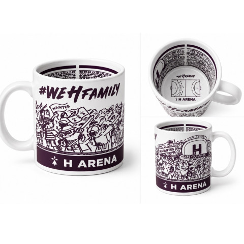 Mug H Arena – Vue 360°